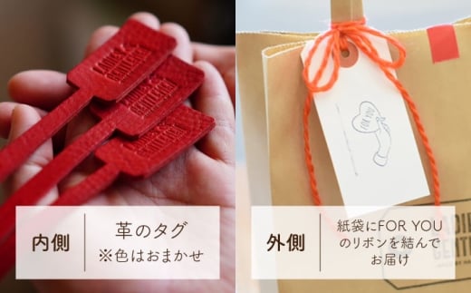 マチありのファスナーポーチ Msize 糸島市 / LADIES&GENTLEMEN 本革 革製品 [ADK078]