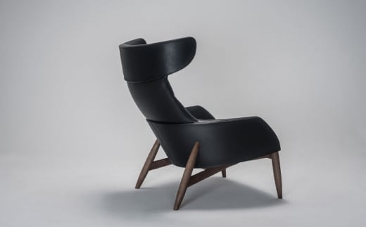 【Ritzwell】BEATRIX HIGH-BACK EASY CHAIR（M）-LEATHER- [AYG053]