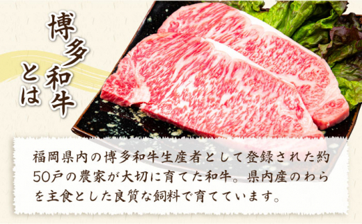 【全3回定期便】A4ランク 博多和牛 サーロインステーキ 180g×2枚×3回 計1.08kg 糸島ミートデリ工房 [ACA246]