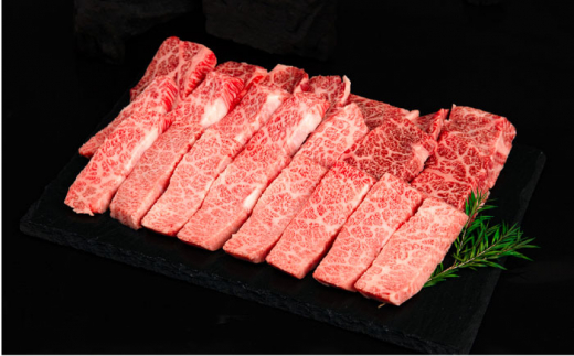 博多和牛 厚切り カルビ 500g 糸島市 / 幸栄物産 焼肉 バラ [ABH048]