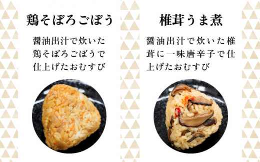 【白米】冷凍 おむすび 10個（10種×各1個）  セット 糸島市 / 糸島おむすび ふちがみ [ANL001]