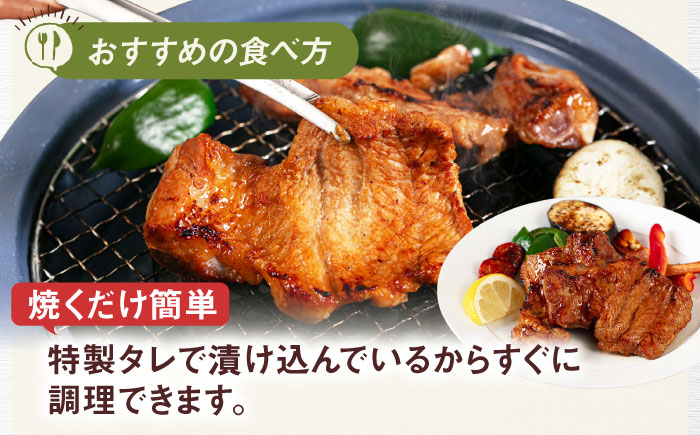 一貴山豚 BBQスペアリブ 計500g(250g×2p) 糸島市 / いきさん牧場 豚肉 [AGB048] 豚肉 豚 ブランド豚 一貴山豚 ポーク スペアリブ 肉 国産 味付け BBQ