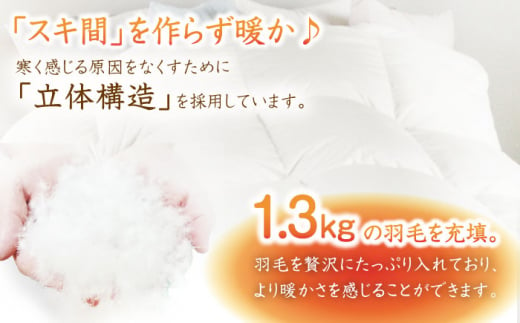 ＼この冬届く！／【訳あり】【 糸島 羽毛 ふとん 】羽毛 布団 柄おまかせ ダウン90％【 シングル 】 糸島市 / 株式会社三樹 [AYM006]