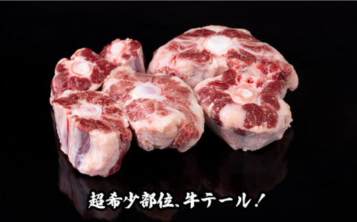 A4ランク 和牛 テール ブロック 計1kg テールスープ 糸島牛 糸島市 / 一番田舎 [AGN004] 黒毛和牛 肉 牛肉