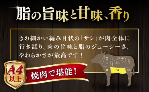 【A4/A5等級】博多和牛 カルビ 焼肉用 600g 糸島市 / ヒサダヤフーズ [AIA050] 黒毛和牛 冷凍配送 焼肉用