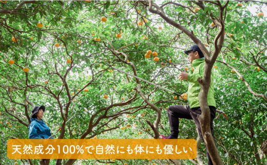 【全12回定期便】福岡県 糸島産 わかまつ 果樹園 の Aroma mist 100％ Natural 糸島市 / わかまつ農園 [AHB031]