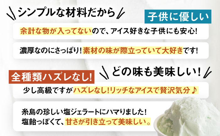 【 全6回 定期便 】 カップ 10個 × 4回 / お楽しみ ボトル 2個 × 2回 セット 糸島 / LoiterMarket ロイターマーケット [AGD011] アイス クリーム アイスクリーム