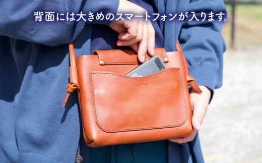 フラップ の サコッシュ 糸島市 / LADIES＆GENTLEMEN [ADK043] レザークラフト サコッシュ 本革 メンズ レディース 革製品