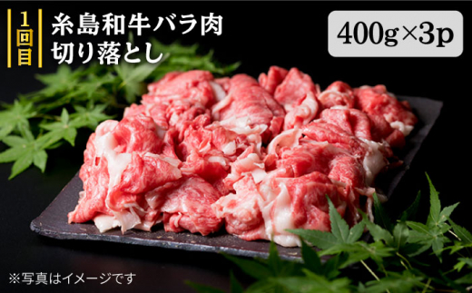 家族 で たっぷり！ ボリューム 満載 定期便全7回 （月1回） 4人用 【福岡 糸島産 牛肉 豚肉 鶏肉 切り落とし ミンチ ハンバーグ 餃子】 《糸島》 【糸島ミートデリ工房】 [ACA085]