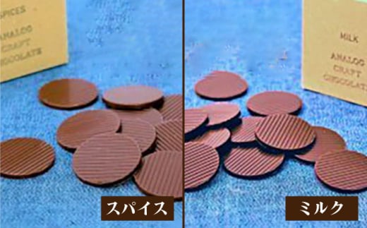 自家焙煎カカオ使用 チョコレート 4種類 詰合せ 糸島市 / ANALOG CRAFT CHOCOLATE チョコ カカオ スイーツ [ANE003]