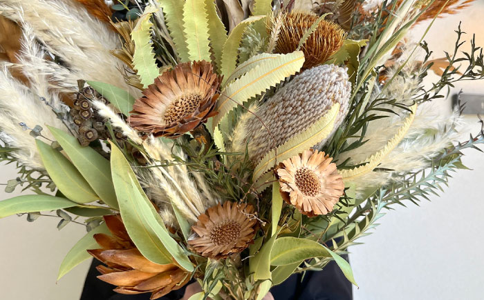 【選べる2タイプ】ドライフラワースワッグLLサイズ 糸島 / tokohana [AOC001] ドライフラワー スワッグ 花 ドライフラワー スワッグ 花 束 花材 ブーケ 記念日 ギフト 植物 母の日