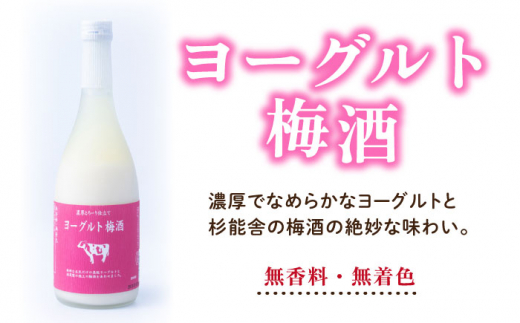 【先行予約】【春】ヨーグルト梅酒720ml ×あまおう 約250g×2パック  【2025年2月上旬以降順次発送】 糸島市 / 南国フルーツ株式会社 [AIK013]