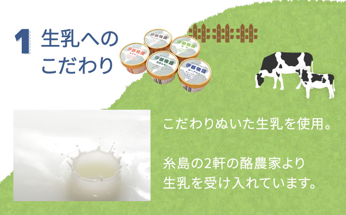 伊都物語 プレミアムアイス 5種10個セット(みるく2個、ヨーグルト2個、あまおう2個、抹茶2個、チョコレート2個) 《糸島》【糸島みるくぷらんと】[AFB007] アイス ギフト 詰め合わせ 送料無料