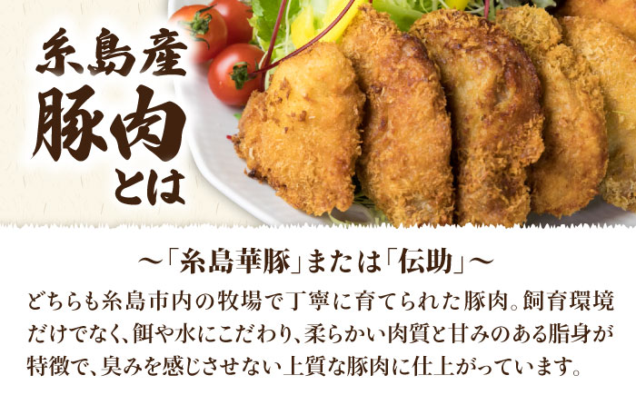 【全3回定期便】糸島 華味鳥 チキン カツ 糸島産豚肉 ヒレカツ セット (1回あたり38枚) 糸島市 /糸島ミートデリ工房 [ACA341]