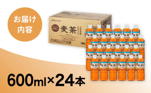 麦茶 600ml × 24本  糸島市 / スターナイン お茶 ペットボトル [ARM005]