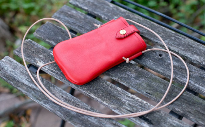 DURAM スマホポーチ 22013 糸島市 / Duram Factory クラフト ポーチ 革製品 [AJE073]