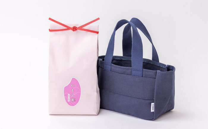 いとし米 厳選夢つくし Premium Gift 2kg×2袋 ライスバッグ付 糸島市 / 三島商店 / 米 夢つくし ギフト [AIM079]