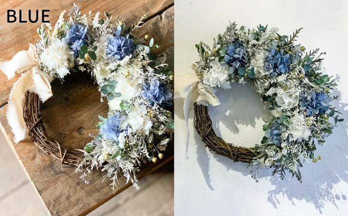 【 選べる 4タイプ 】 ハーフ リース 糸島 / tokohana [AOC019] ドライフラワー スワッグ 花 ドライフラワー スワッグ 花 束 花材 リース 記念日 ギフト 植物