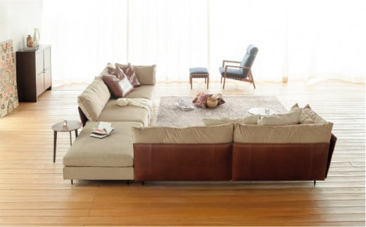 【Ritzwell】LIGHT FIELD SOFA（L型セット） 家具 ソファ [AYG012]