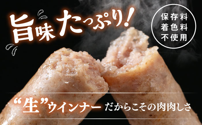 生 ウインナー 90 本 約2kg ( 6種×15本 ) 糸島市 / 志摩スモークハウス / 生ウィンナー 詰め合わせ [AOA046]