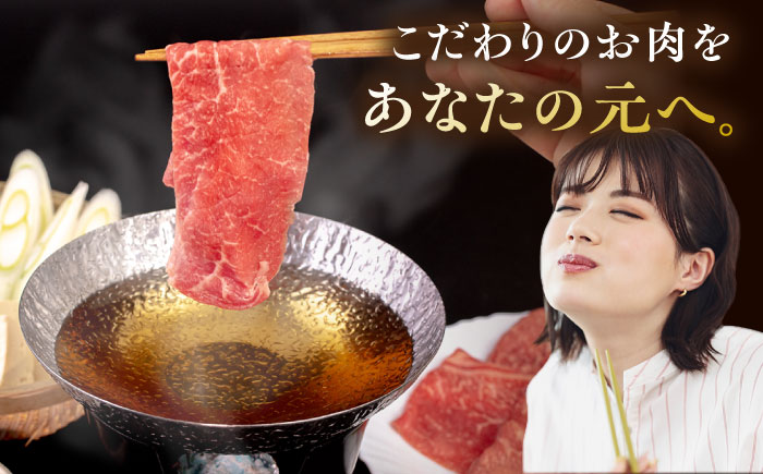 【全6回定期便】【A4/A5等級】博多和牛 モモ うす切り 400g 糸島市 / ヒサダヤフーズ 黒毛和牛 牛肉 スライス 雌牛 [AIA124]