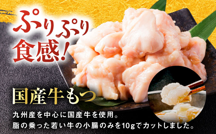 【全6回定期便】【年間100万食販売！】博多もつ鍋おおやま もつ鍋 しょうゆ味 4人前 醤油 モツ鍋 糸島市 / 株式会社ラブ [ASP019]