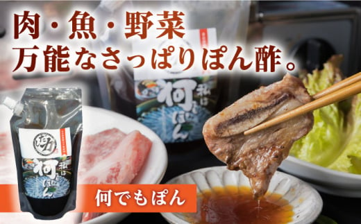 【食品添加物不使用】 「だし力」 4点セット (万能つゆ・何でもぽん・肉ぽん・ゆず昆布の佃煮) 糸島市 / 博多 浜や 調味料  だし [AFF033] 