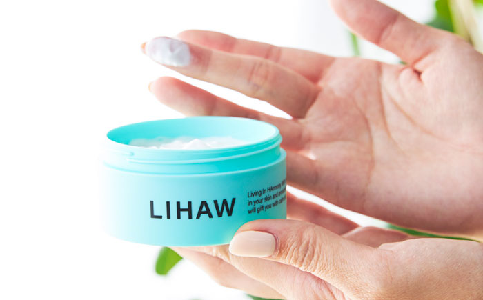 LIHAW リハウ ディープモイスチャークリーム 糸島市 / 株式会社ピュール [AZA277] ツボクサ セラミド 敏感肌 乾燥肌 CICA シカ フェイスクリーム クリーム