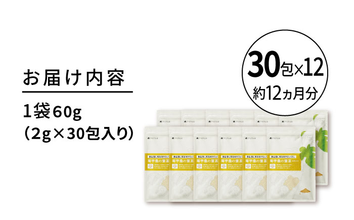 【12袋入 約12か月分】菊芋桑の葉茶 糸島市 / 株式会社ピュール [AZA248]