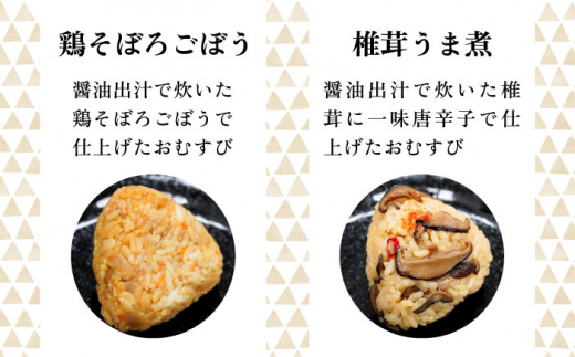 【全6回定期便】【玄米】冷凍 おむすび 20個(10種×各2個) セット 糸島市 / 糸島おむすび ふちがみ [ANL006]