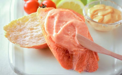 【博多辛子明太子の島本】明太子たっぷり明太マヨネーズ300ｇ×2本・115ｇ×1本＜株式会社島本食品＞那珂川市 [GER005]