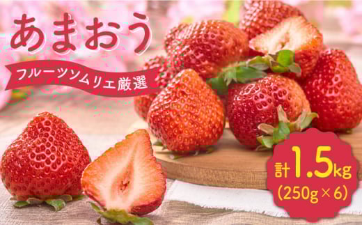 【2月上旬より発送】先行予約！福岡産【春】 あまおう 6パック＜南国フルーツ株式会社＞那珂川市 フルーツ 果物 イチゴ 苺 あまおう いちご [GCD010]