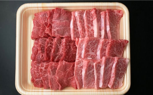 【全3回定期便】博多和牛 牛肉 焼肉 BBQ 定期便＜肉のくまもと屋＞那珂川市 焼き肉用 赤身 モモ バラ カルビ 黒毛和牛 赤身 [GBI047]