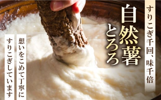 【味付け不要！本格自然薯とろろ】自然薯 とろろ 味くらべセット 計9個（3種類×3個）＜自然薯王国＞那珂川市 自然薯とろろ とろろ 自然薯 [GAH003]