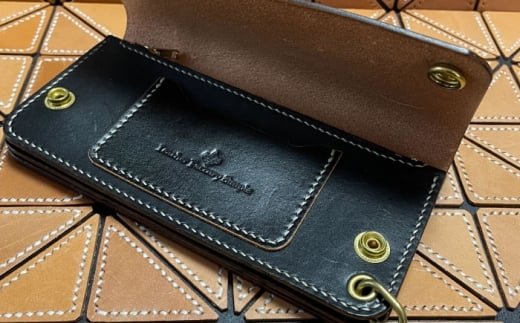 トラッカーウォレット＜レザー・ファクトリー・シンプル＞ 那珂川市 [GGH001]