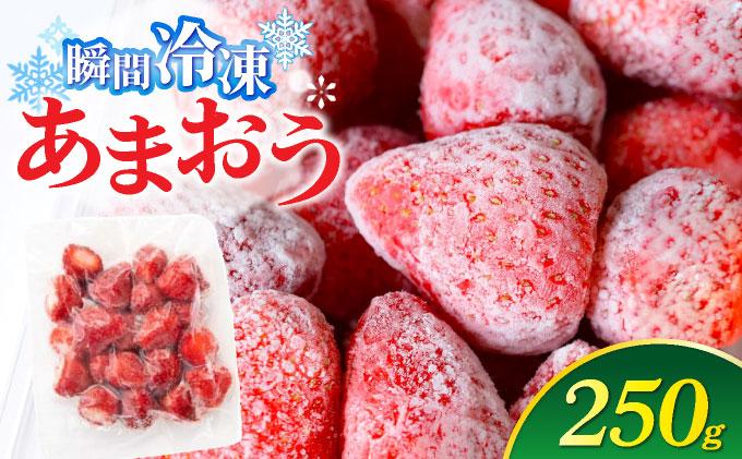福岡県産 冷凍あまおう250g(250g×1個)