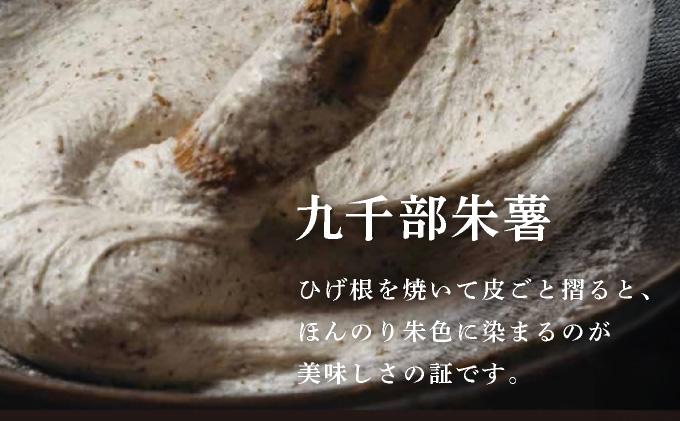 【先行予約】自然薯「九千部朱薯」600g～650g（2本）