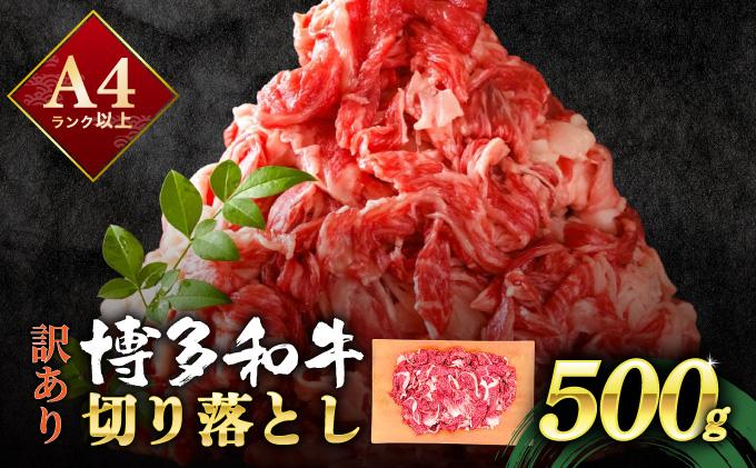 【訳あり】博多和牛 切り落とし 500g