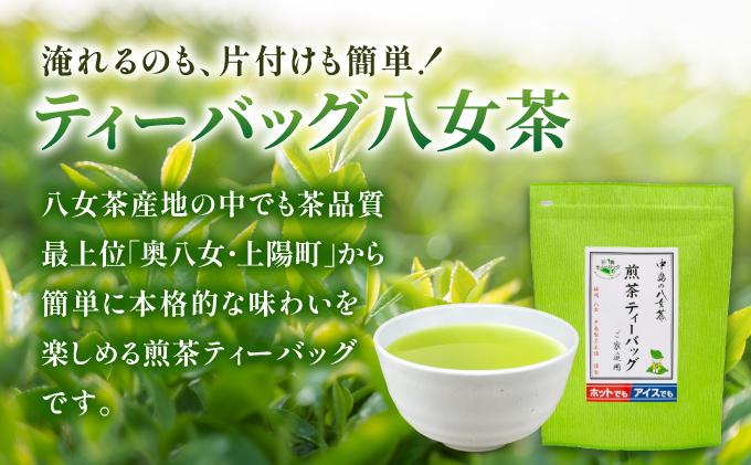 産地直送！八女茶 中島製茶本舗 煎茶 ティーバッグ 100パック