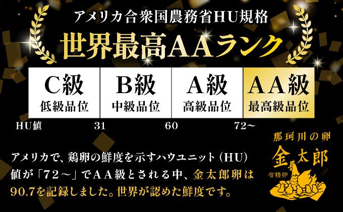 ＜定期便・全3回＞鮮度AA級の世界最高ランク！金太郎卵 平飼い たまご 60個（6個×10パック）