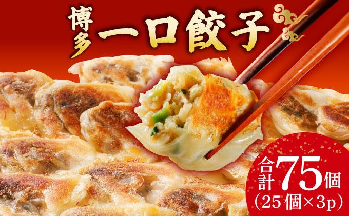 冷凍 博多一口餃子 25個入り×3パック