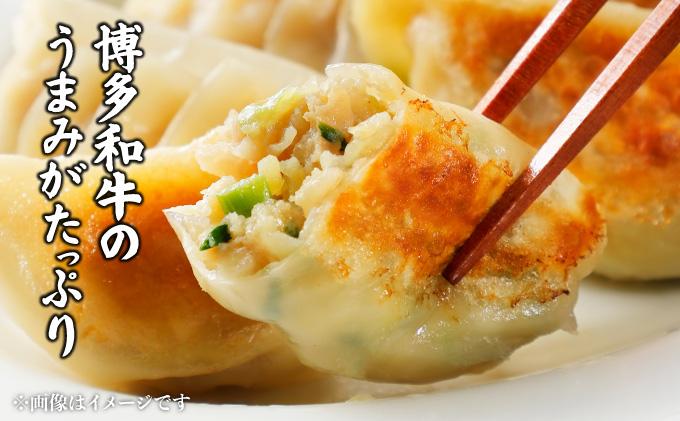 博多和牛 手作り餃子 80個（20個×4p）