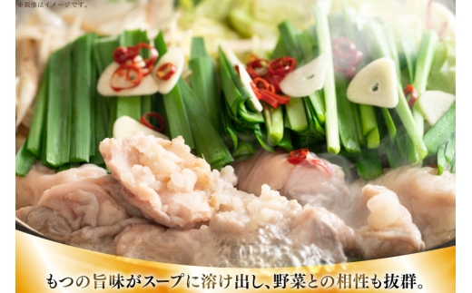 訳あり もつ鍋 博多味噌もつ鍋 2人前 5セット 計10人前 [MEAT PLUS 福岡 県 宇美町 um40azp010053] 鍋 博多 牛鍋 味噌鍋 味噌 牛もつ 牛肉 肉 スープ付き 冷凍 みそ