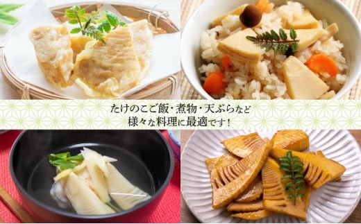 篠栗産たけのこの水煮200g×2パック BZ024