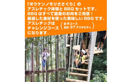 ãããŠã±ã³ãã¢ãªãããããã¢ã¹ã¬ããã¯äœéšïŒBBQã»ãã4åå ZZ008