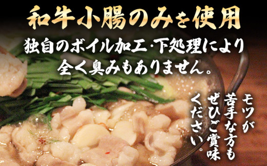 もつ料理 幸 もつ鍋（醤油味）2〜3人前 もつ鍋 鍋セット モツ鍋 和牛小腸のみ もつ モツ ご当地グルメ お取り寄せ 惣菜 福岡 グルメ ホルモン もつなべ 牛もつ鍋 国産 ニンニクスライス 唐辛子