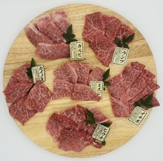 AG105.博多和牛A4ランク以上・希少部位おまかせ6種セット【博多和牛】