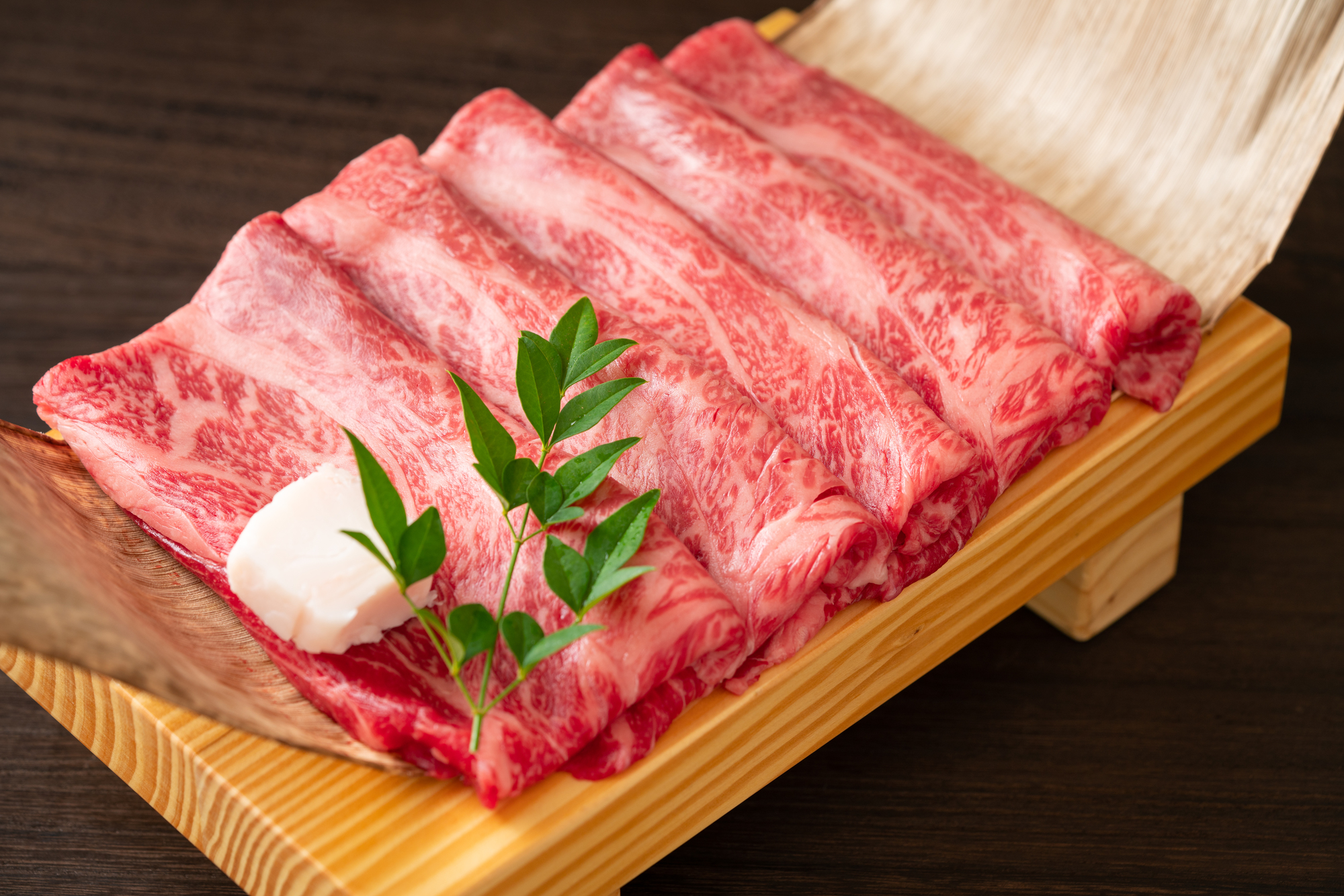 A1639.厳選部位！【A4～A5】博多和牛サーロインしゃぶしゃぶすき焼き用約300g【博多和牛】