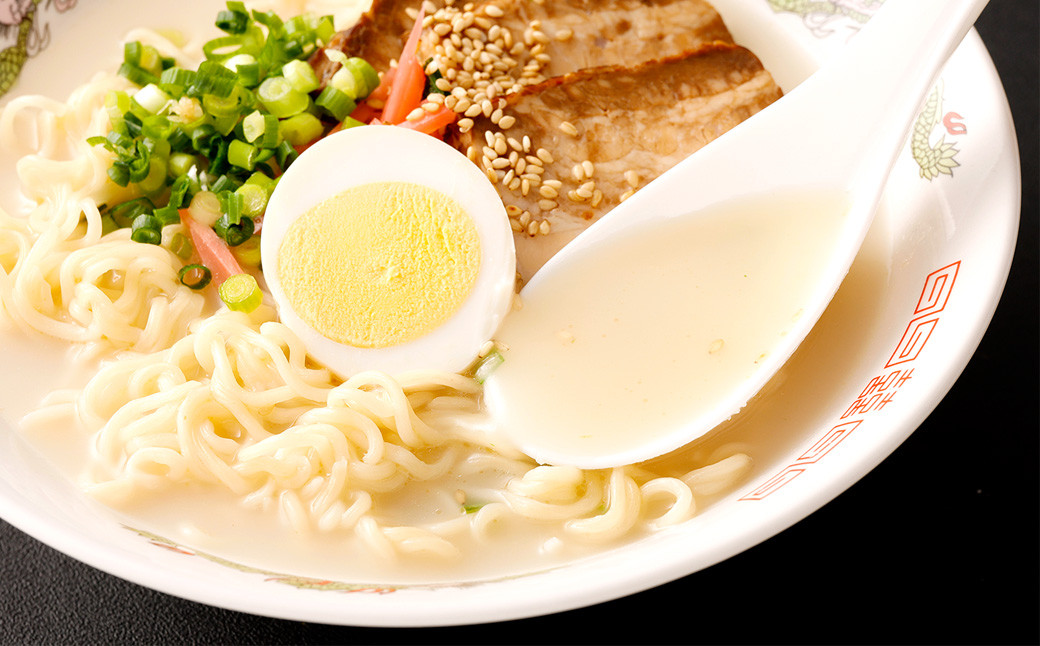 屋台ラーメン（豚骨ラーメン） とんこつ味 10食セット（5食×2袋） ラーメン とんこつラーメン 岡垣町