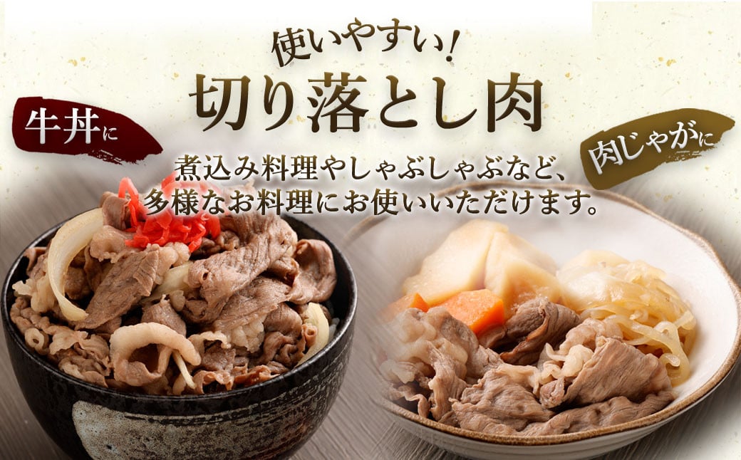 【数量限定 訳あり】【A4・A5】 博多和牛 切り落とし 約300g×2パック 合計約600g 牛肉 和牛 肉 お肉 国産 冷凍 岡垣町